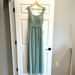 Birdy Grey Bridesmaid Dress in Sage Size Small *NEVER WORN*